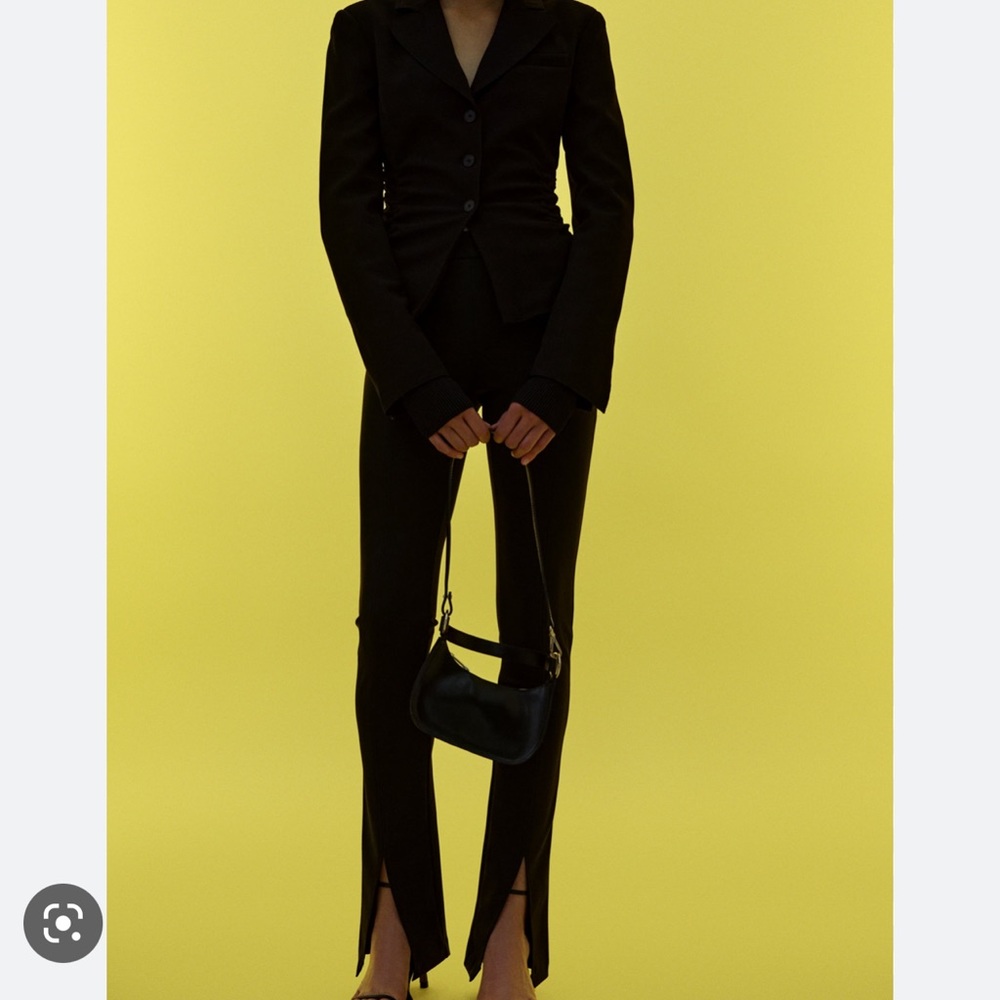 Zara Hi-Rise Slit Leggings